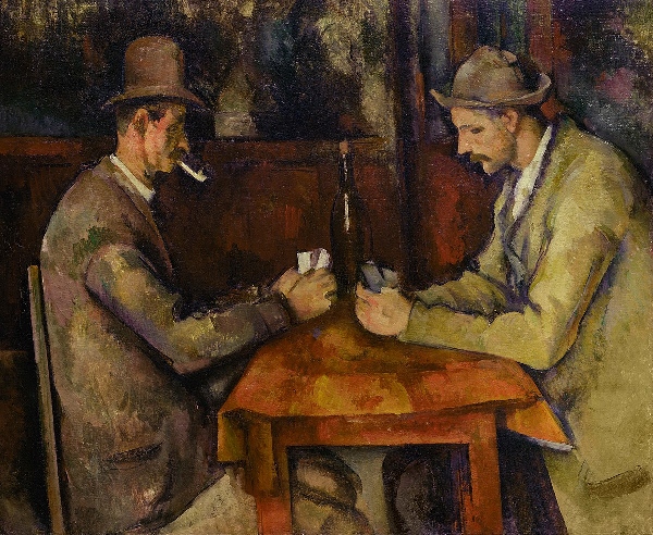 The card Players