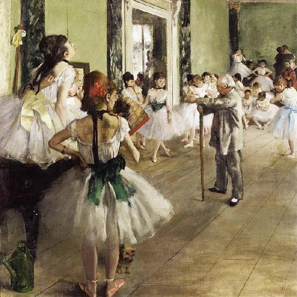 Edgar Degas The Ballet Class 
